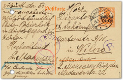 400: Occupation allemande pendant la 1ère Guerre mondiale : Pologne - Postal stationery