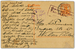 400: Occupation allemande pendant la 1ère Guerre mondiale : Pologne - Postal stationery