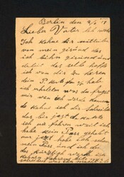 1918, Ganzsachen-Fragekarte 7½ Pfg. Germ. ab Berlin N 24 2.6.18 nach ...