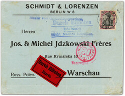 400: Occupation allemande pendant la 1ère Guerre mondiale : Pologne