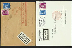 7690: Collections and Lots Zeppelin and Airmail