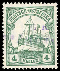 180: Deutsche Kolonien Ostafrika Brit. Besetzung