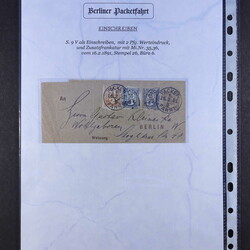 140: Deutsches Reich Stadtpost - Briefe Posten