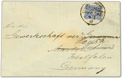 DEUTSCHE AUSLANDSPOST CHINA VORLÄUFER: 1889/97, kl. Briefeposten von ...