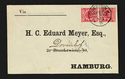 DEUTSCHE AUSLANDSPOST CHINA VORLÄUFER: 1889/97, kl. Briefeposten von ...
