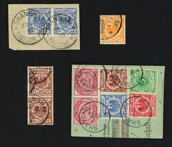 DEUTSCHE AUSLANDSPOST CHINA VORLÄUFER: 1895/99, Krone/Adler, kl. ...