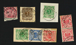 DEUTSCHE AUSLANDSPOST CHINA VORLÄUFER: 1895/1901, Krone/Adler und ...