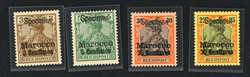 1900/03, 3 C. auf 3 Pfg., 5 C. auf 5 Pfg. sowie 30 C. auf 25 Pfg. bis ...