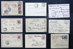 DEUTSCHE KOLONIEN: 1894/1917, kleiner Posten Briefe und Ganzsachen, ...