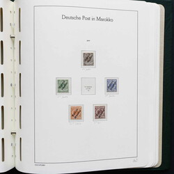 DEUTSCHE AUSLANDSPOST MAROKKO: 1899/1919, postfrische Sammlung, in ...