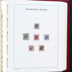 DEUTSCHE AUSLANDSPOST MAROKKO: 1899/1914, gest. Sammlung, in den ...