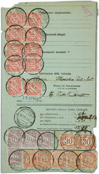 3450: イタリア・税切手 - Documents