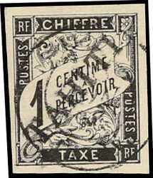 6155: Tahiti - Postage due stamps