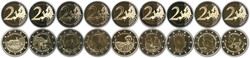 40.340.10: Europe - Monaco - Euro - Coins