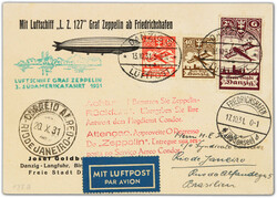 1931, 3. Südamerikafahrt, Friedrichshafen - Rio de Janeiro, ...