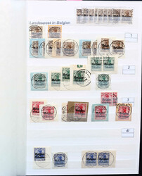 DT. BESETZUNG I. WK: 1914/18, interessanter Lagerbestand sauber ...