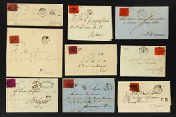 3360: Papal States - Covers bulk lot