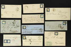 3395: Italien Staaten Sardinien - Briefe Posten