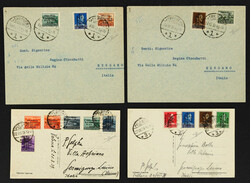 1621015: Albania Italian Post Offices - Covers bulk lot