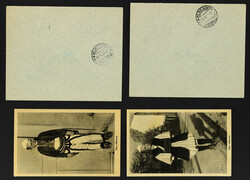 ITALIAN OCCUPATION OF ALBANIA: 1939, two covers and two picture ...
