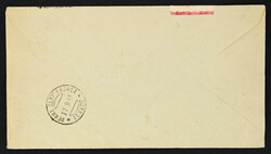 1941, multi-franking registered cover sent from Tripoli to Terano ...