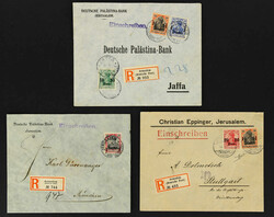 160: Deutsche Auslandspost Türkei - Briefe Posten