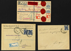 4875050: Palästina E.E.F und Britische Verwaltungs Periode - Briefe Posten