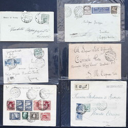 2820250: Greece Italian Post Offices - Covers bulk lot