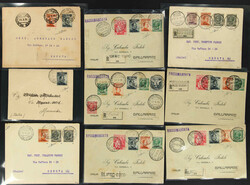 2820250: Greece Italian Post Offices - Covers bulk lot