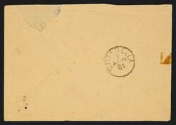 1881, Brief von Villejuif nach Cittadella/Italien frankiert mit 15 C. ...