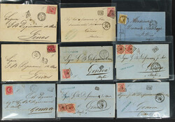 1810: Belgium - Covers bulk lot