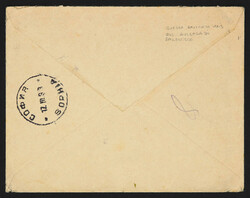 1913, registered cover sent during the Bulgarian occupation from ...