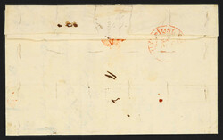 1843, entire letter sent from Crete island Canea city to Trieste ...