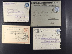 4875010: Palästina Österreichische Levante Postämter - Briefe Posten
