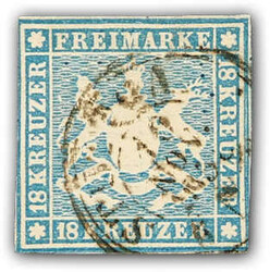 100: Germania - Stati de Wurttemberg