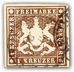 100: Germania - Stati de Wurttemberg