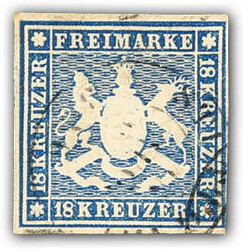 100: Germania - Stati de Wurttemberg