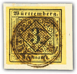 100: Germania - Stati de Wurttemberg