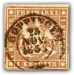 100: Germania - Stati de Wurttemberg