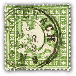 100: Germania - Stati de Wurttemberg