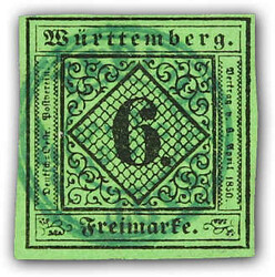 100: Germania - Stati de Wurttemberg