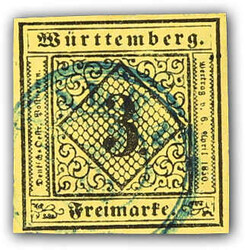 100: Germania - Stati de Wurttemberg