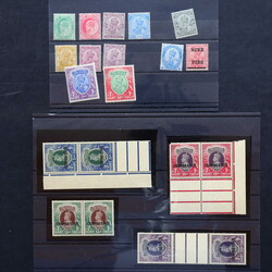 7460: Collections and Lots Indian States - Unit with gutter