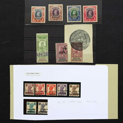 INDISCHE STAATEN: 1911/47, kl. gemischter Posten, überwiegend postfr ...