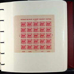 USA: 1926/2017, postfr. und gest. Sammlung der Blöcke und ...