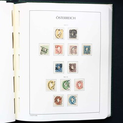 ÖSTERREICH: 1850/1937, gest. Sammlung in den Hauptnummern fast kpl. ...