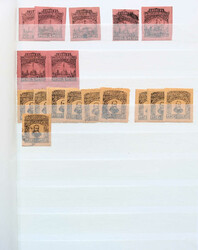 BOYACA: 1899/1904, gemischter Bestand auf Steckseiten, ...