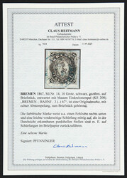 22.11.2025: der korrekte Katalogwert ist 1.400 Euro1867, 10 Gr. ...