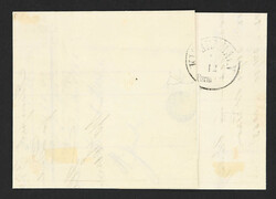 1865, 2½ Sch. hellgrün mit ganz auffälliger und spektakulärer ...