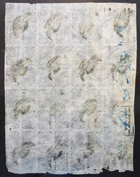 1899/1903, ½ A. Freimarkenergänzungswert schwarz geschnitten im ...